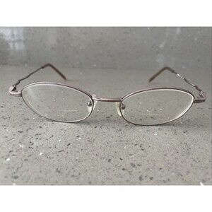 LA STRADA 108 L4N Eyeglasses Frames ONLY 50-18-135 oval purple full rim